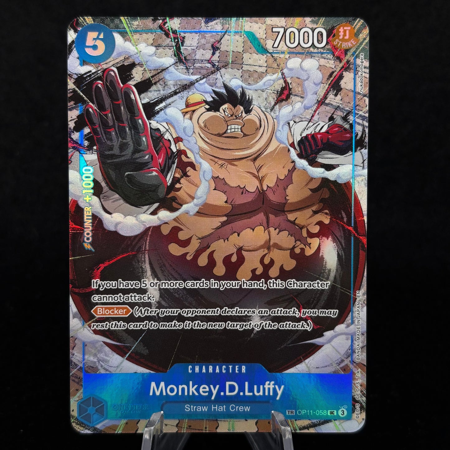 Monkey.D.Luffy - OP11-058 (TR) - Carrying On His Will (OP13) Single Card