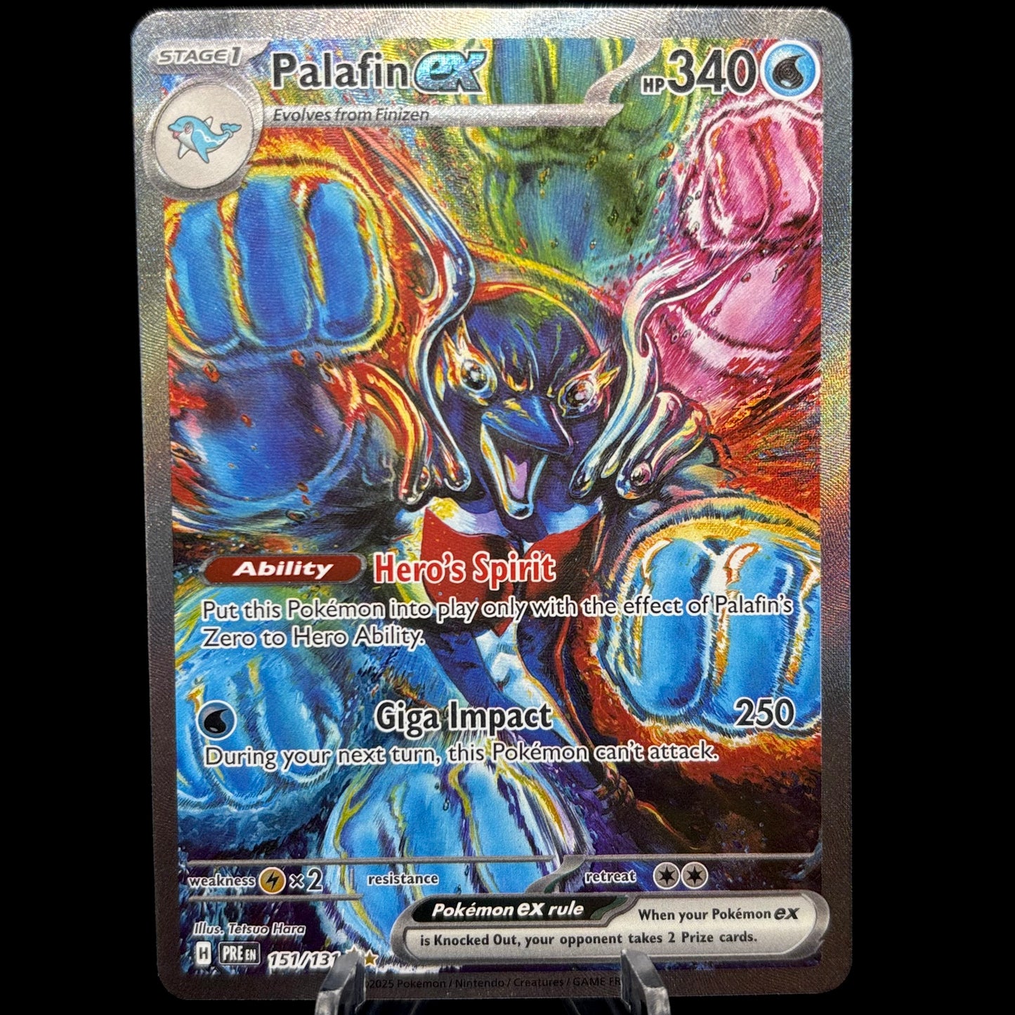 Palafin ex - SV: Prismatic Evolutions *Lightly Played* Single Card