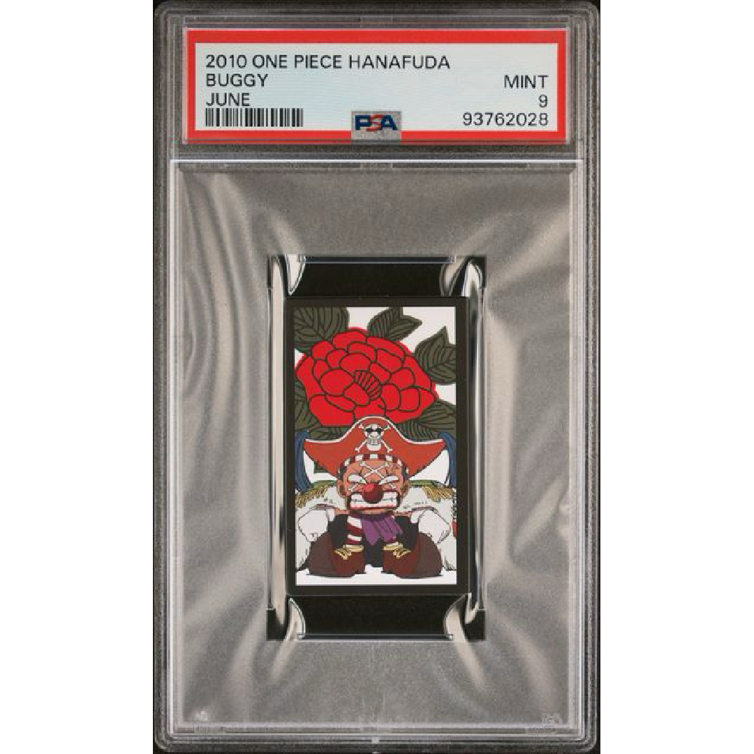 PSA 9 2010 One Piece Hanafuda Buggy June