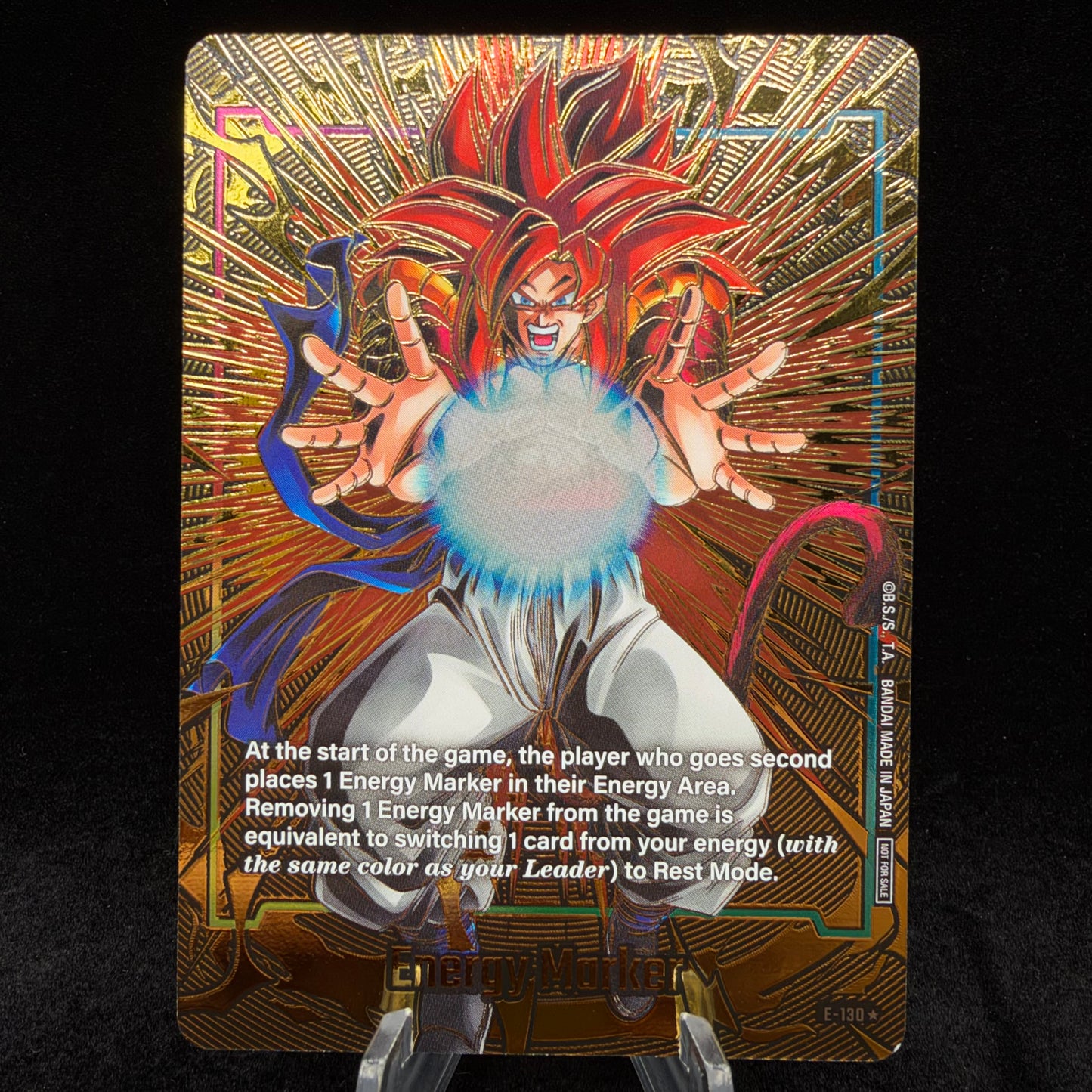 Energy Marker (E-130) (Gold) - Fusion World Energy Markers Single Card
