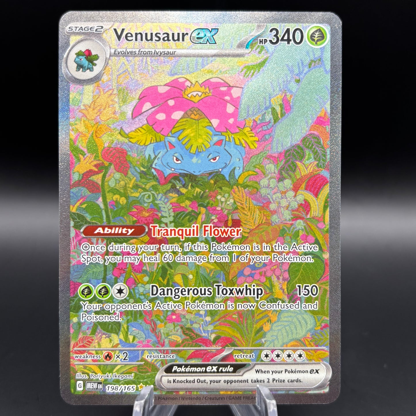 Venusaur ex - 198/165 - SV: Scarlet & Violet 151 Single Card