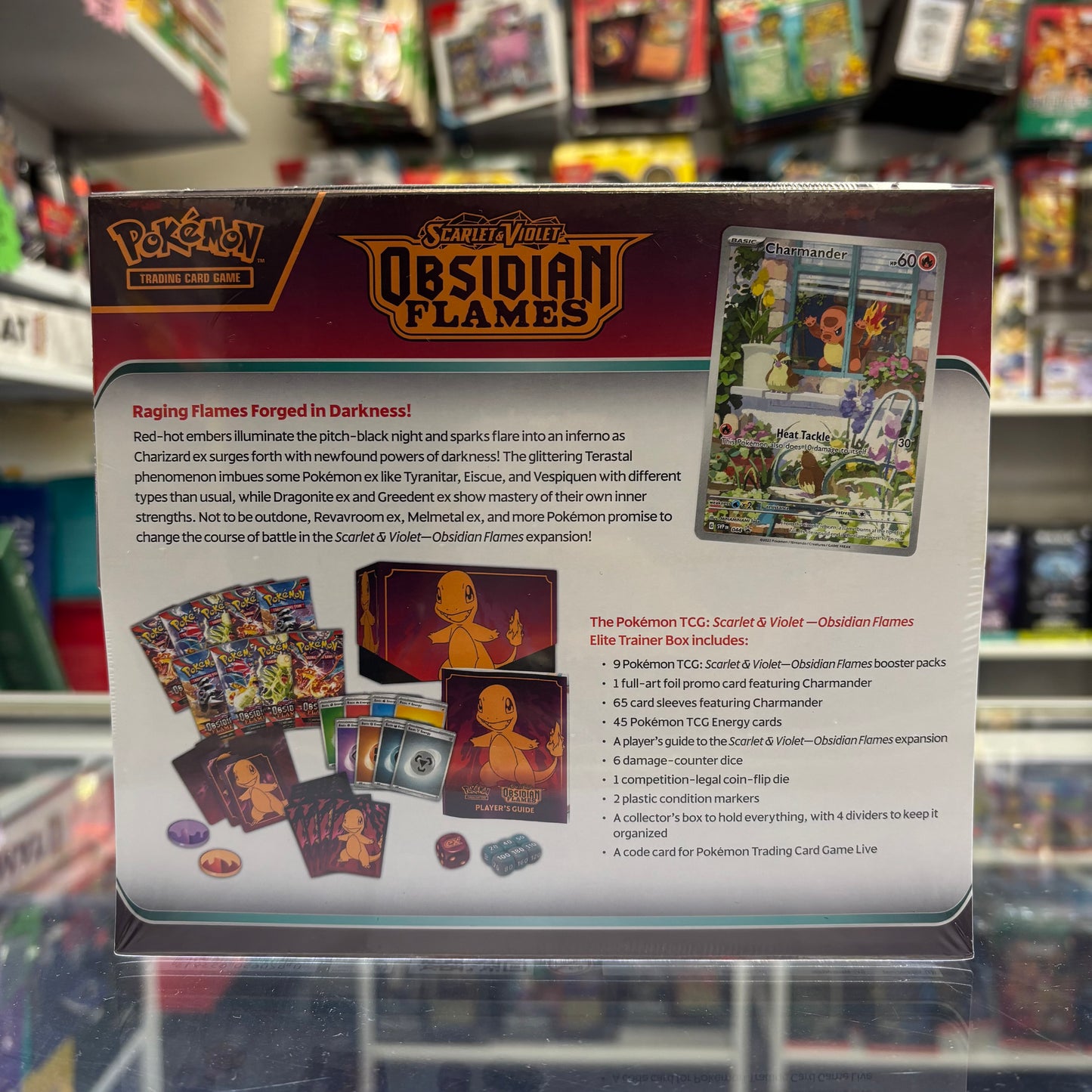 Pokemon Scarlet & Violet - Obsidian Flames Elite Trainer Box