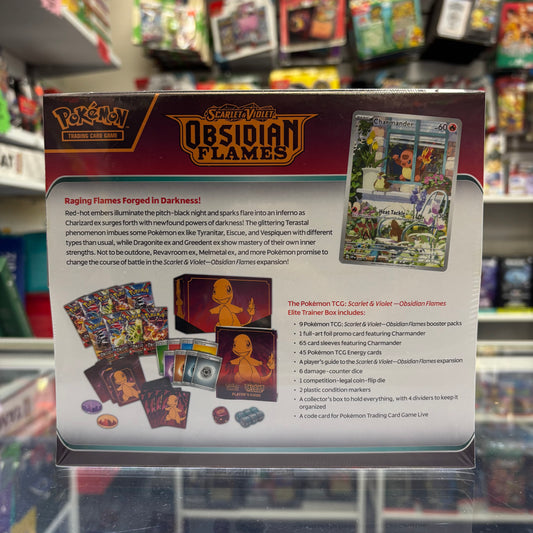 Pokemon Scarlet & Violet - Obsidian Flames Elite Trainer Box