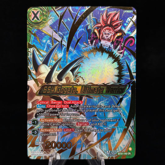 SS4 Gogeta, Ultimate Warrior - Impact Beyond Dimensions Single Card