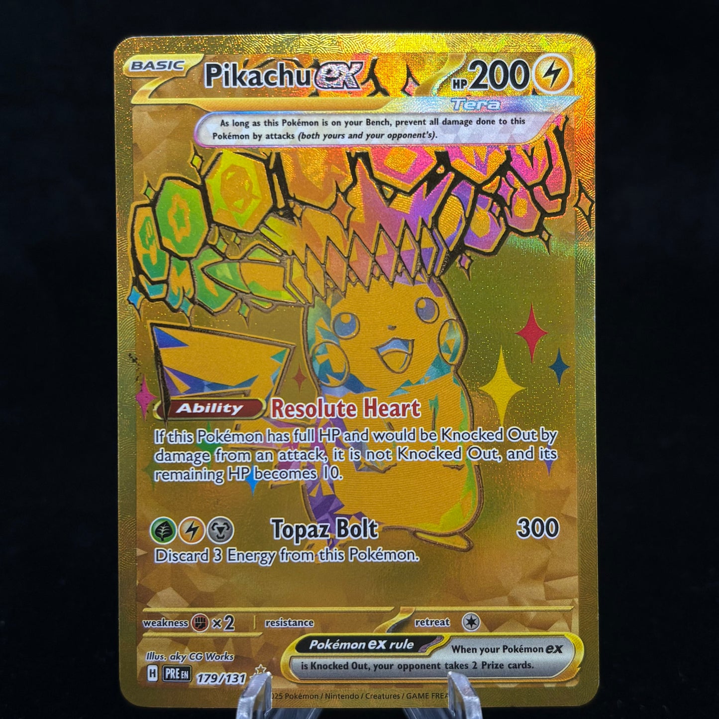 Pikachu ex - 179/131 - SV: Prismatic Evolutions Single Card