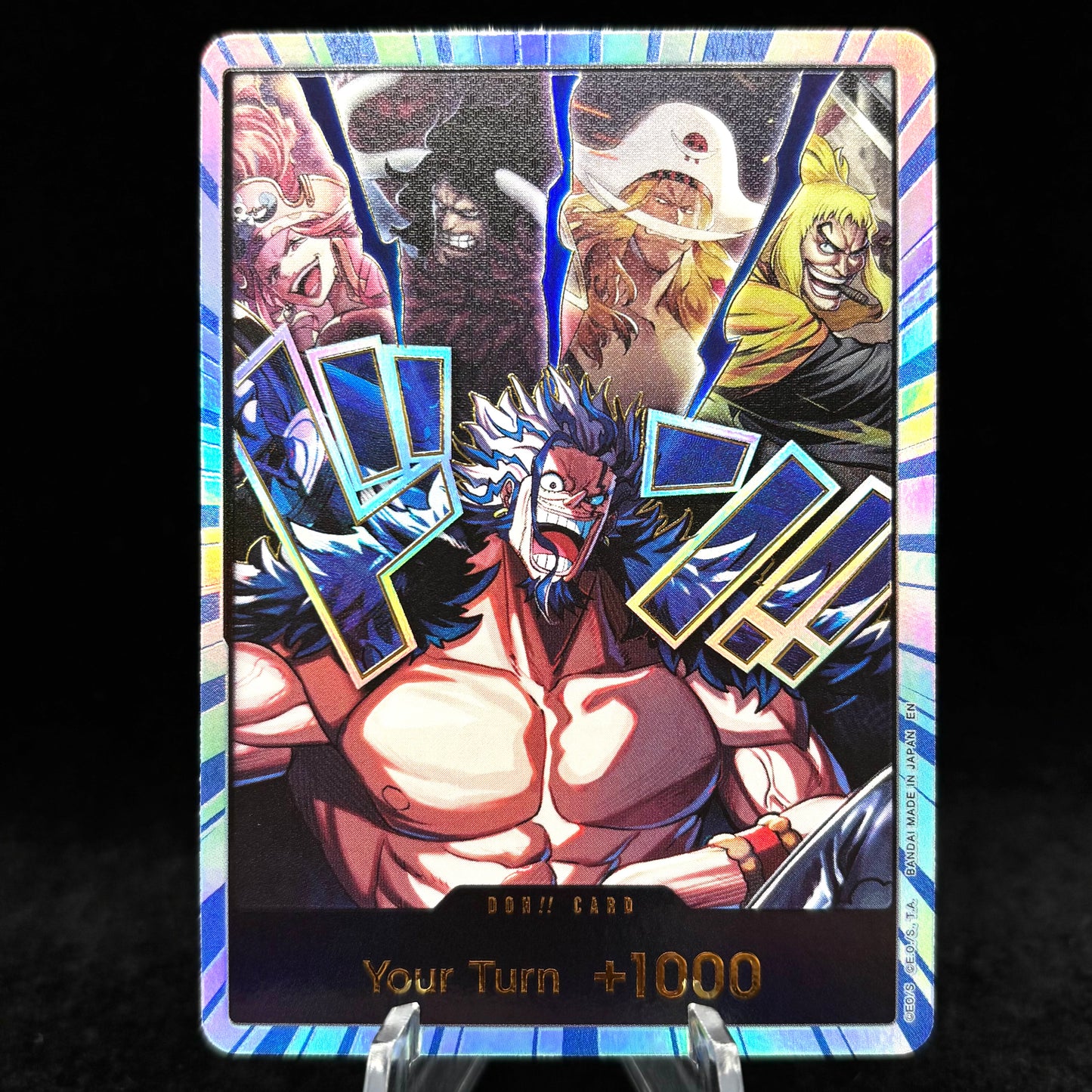 DON!! Card (Alternate Art) (Rocks) (Special Foil) - The World's Strongest Warriors Single Card
