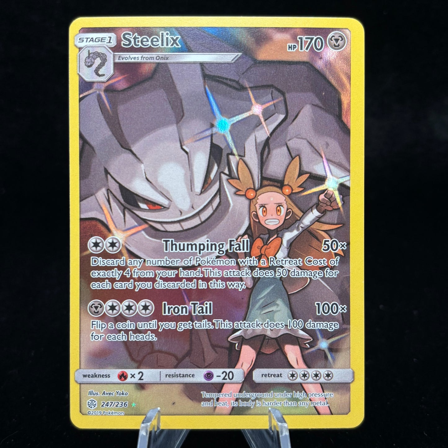 Steelix (Secret) - SM - Cosmic Eclipse Single Card