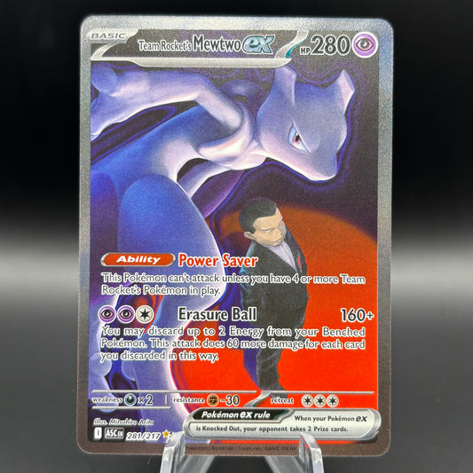 Team Rocket's Mewtwo ex - 281/217 - ME: Ascended Heroes Single Card