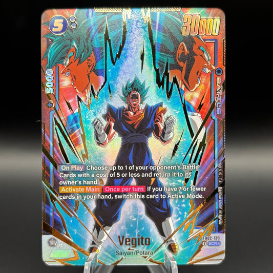 Vegito - FB02-139 (Alternate Art) - Blazing Aura Single Card