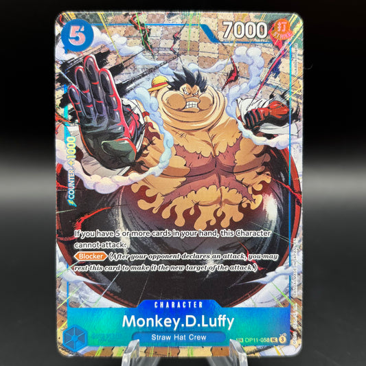Monkey.D.Luffy - OP11-058 (TR) - Carrying On His Will Single Card