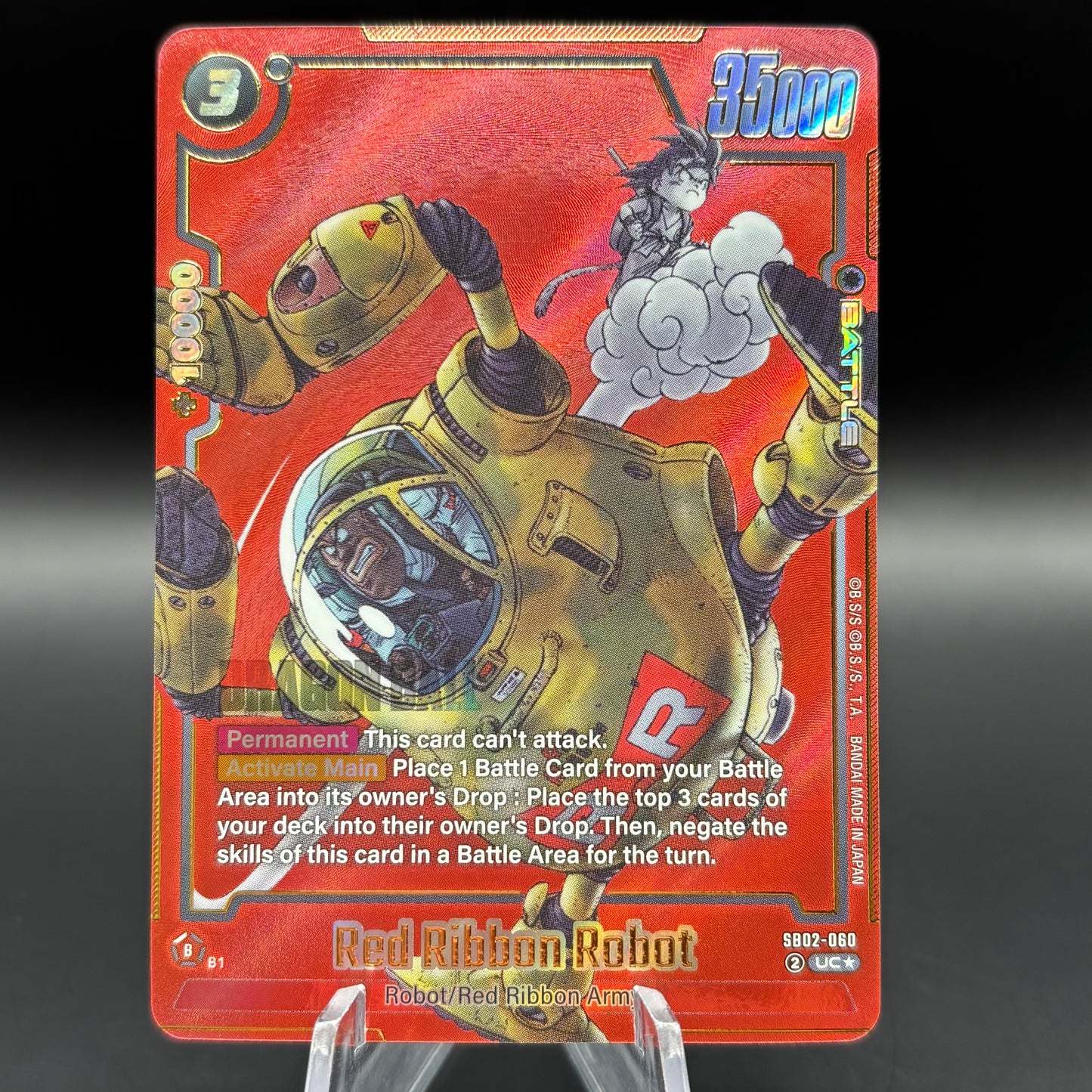Red Ribbon Robot (Alternate Art) - Manga Booster 02 (SB02) Single Card