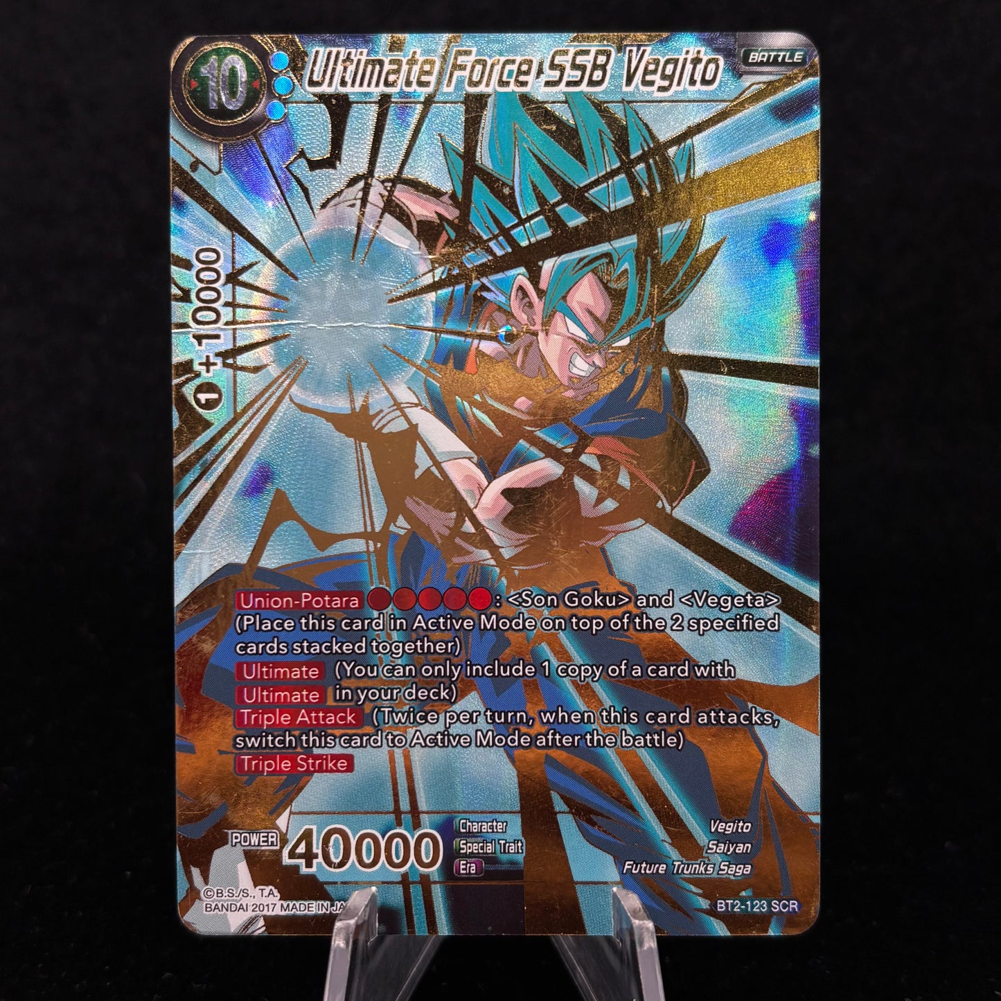 Ultimate Force SSB Vegito - Union Force *Damaged* Single Card