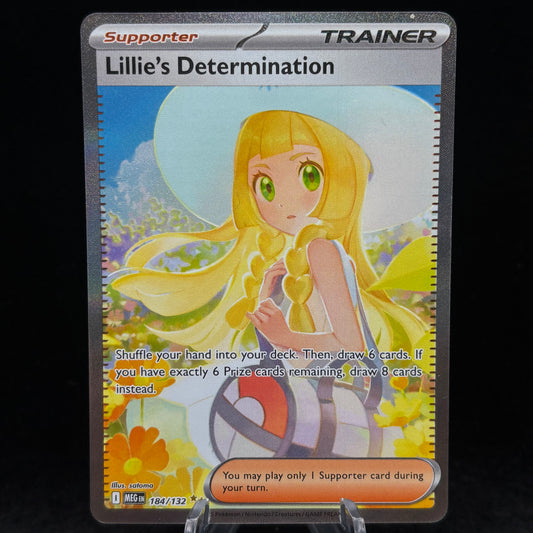 Lillie's Determination - 184/132 - ME01: Mega Evolution Single Card