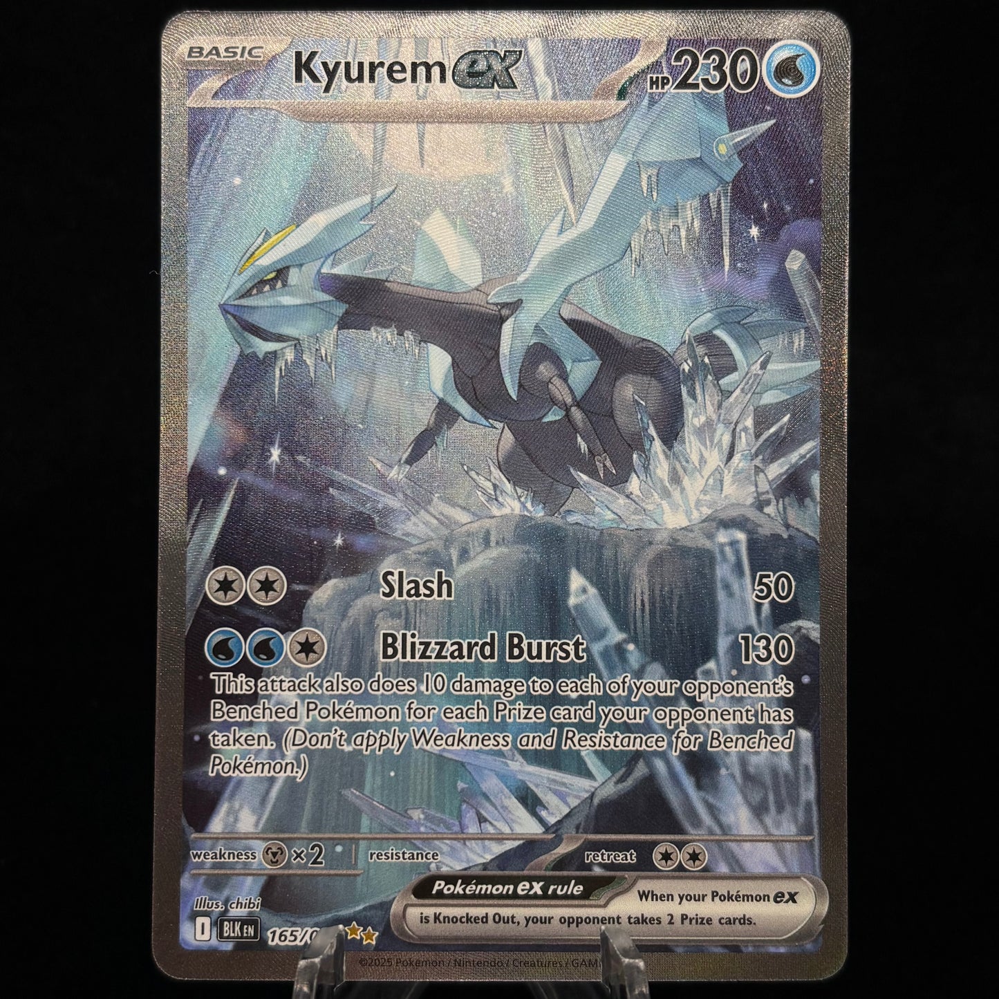 Kyurem ex - 165/086 Single Card