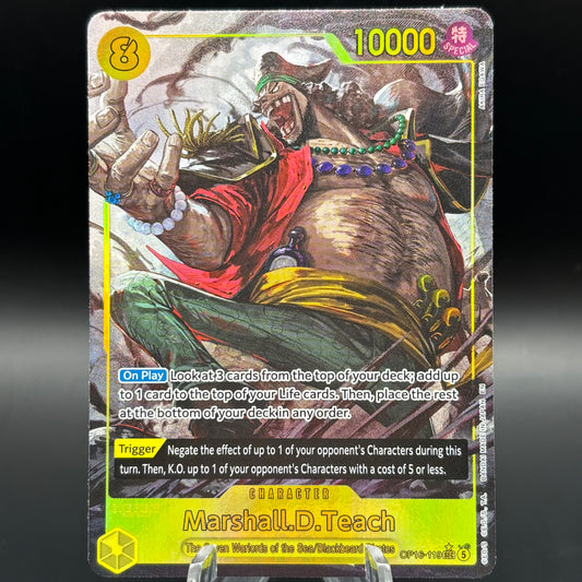 Marshall.D.Teach (119) (Alternate Art) Single Card