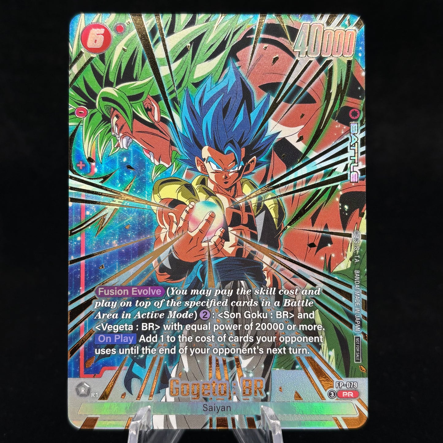 Gogeta : BR (2nd Anniversary Pack) - Fusion World PR Single Card