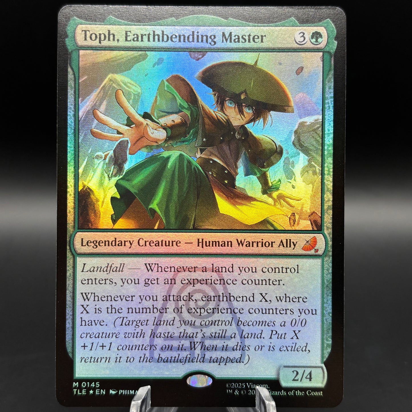 Toph, Earthbending Master Single Card