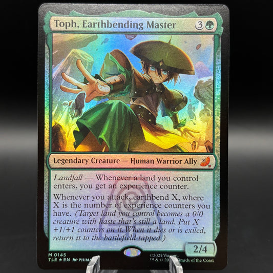 Toph, Earthbending Master Single Card