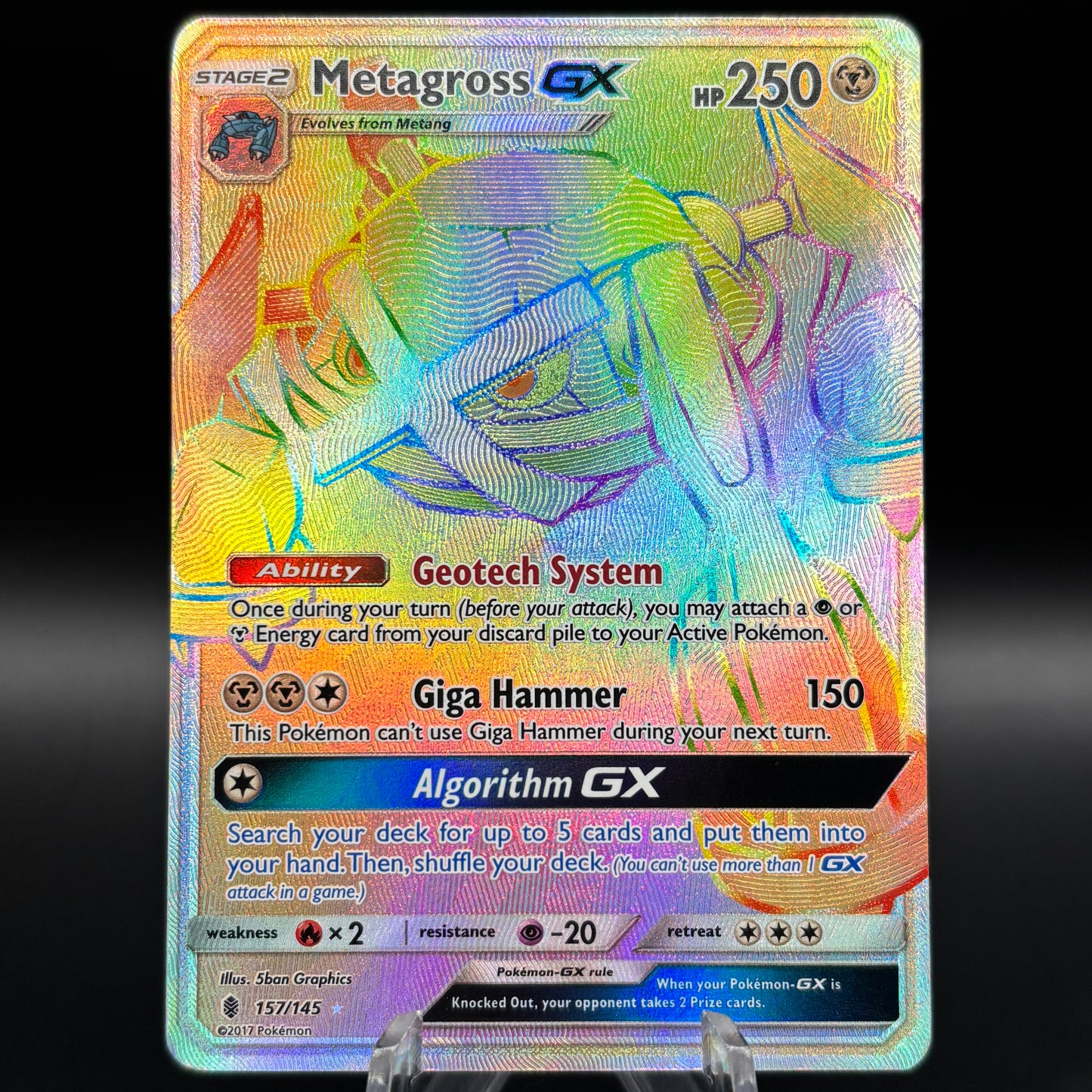 Metagross GX (Secret) Single Card *Light Play*