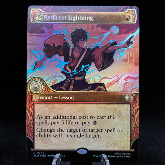 Redirect Lightning (Showcase) - Avatar: The Last Airbender Single Card