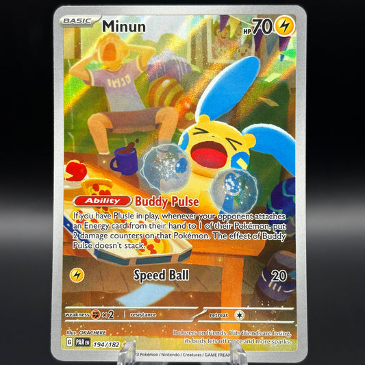 Minun - 194/182 Single Card