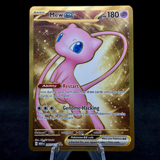 Mew ex - 205/165 - SV: Scarlet & Violet 151 Single Card