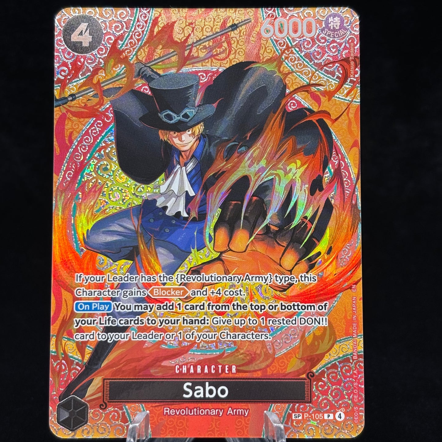 Sabo (P-105) (SP) - Adventure on Kami's Island Single Card