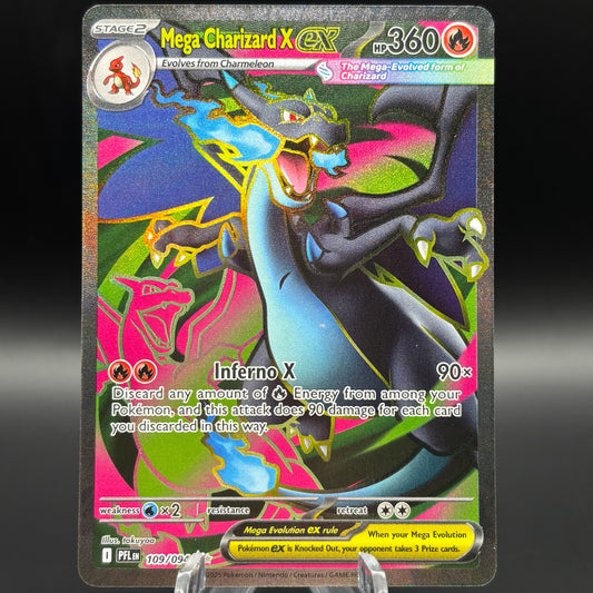 Mega Charizard X ex - 109/094 Single Card