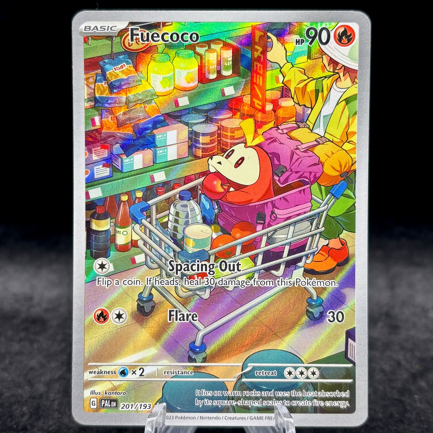 Fuecoco - 201/193 Single Card