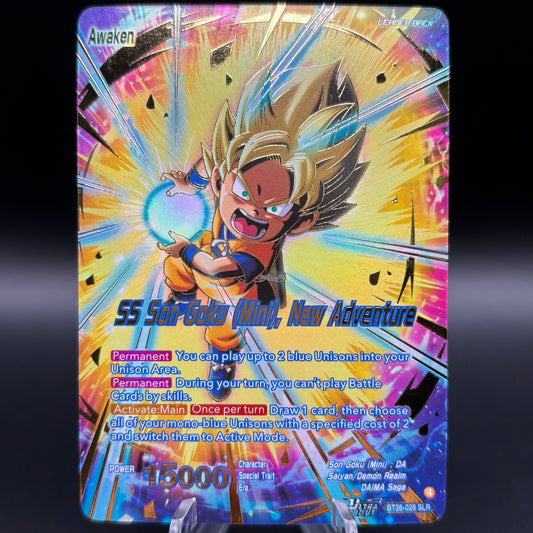SS Son Goku (Mini), New Adventure (SLR) - Prismatic Clash (BT28) Single Card