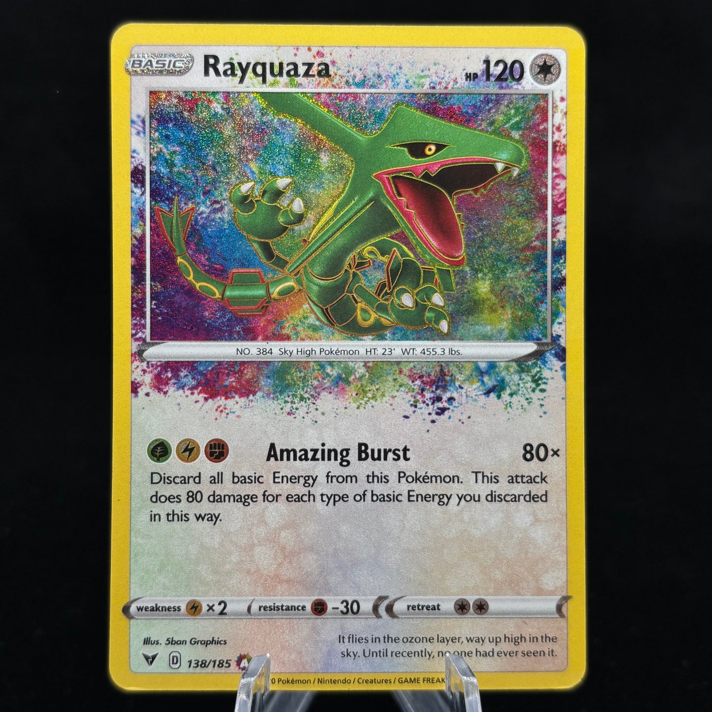 Rayquaza - SWSH04: Vivid Voltage Single Card