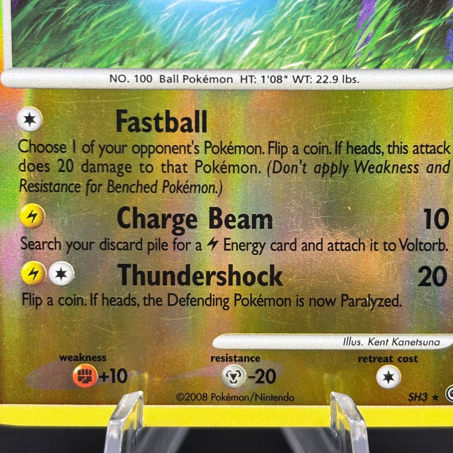 Voltorb (Shiny) - Stormfront Single Card *Light Play*