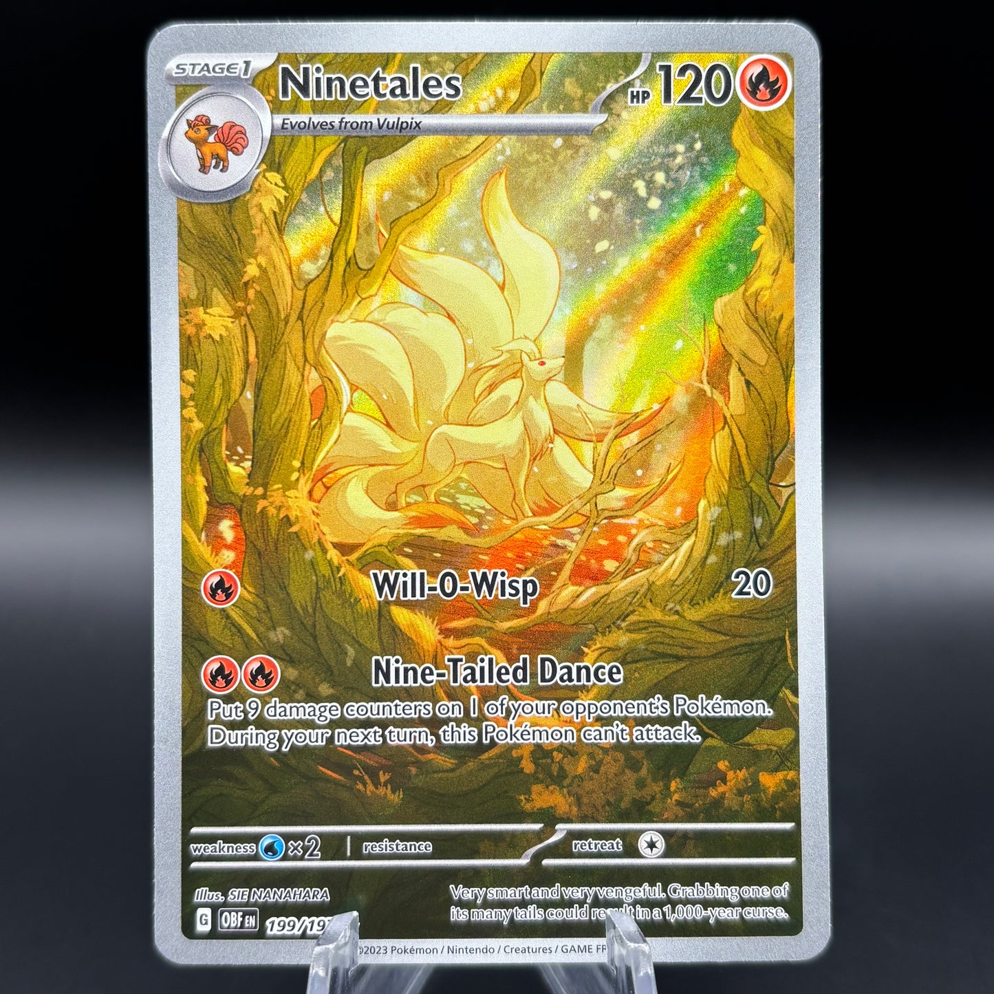 Ninetales -199/197 - SV03: Obsidian Flames Single Card