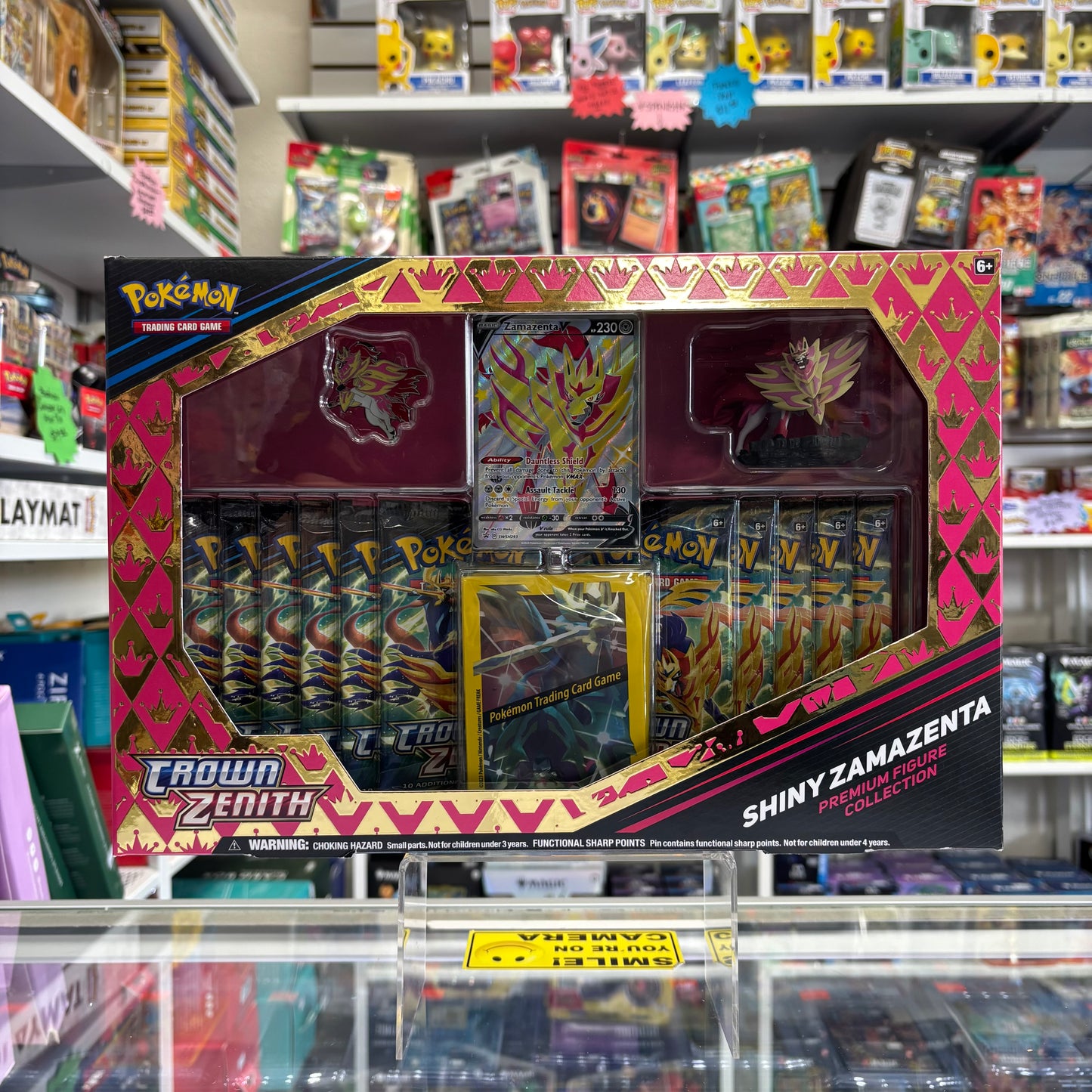 Pokemon Crown Zenith - Shiny Zamazenta Premium Figure Collection