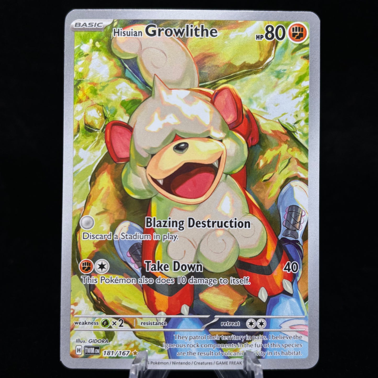 Hisuian Growlithe - 181/167 Single Card