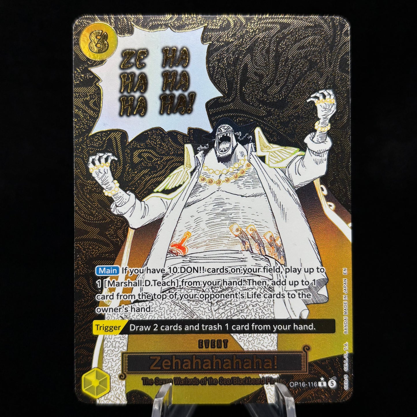 Zehahahahaha! (Alternate Art) - The Time of Battle Single Card