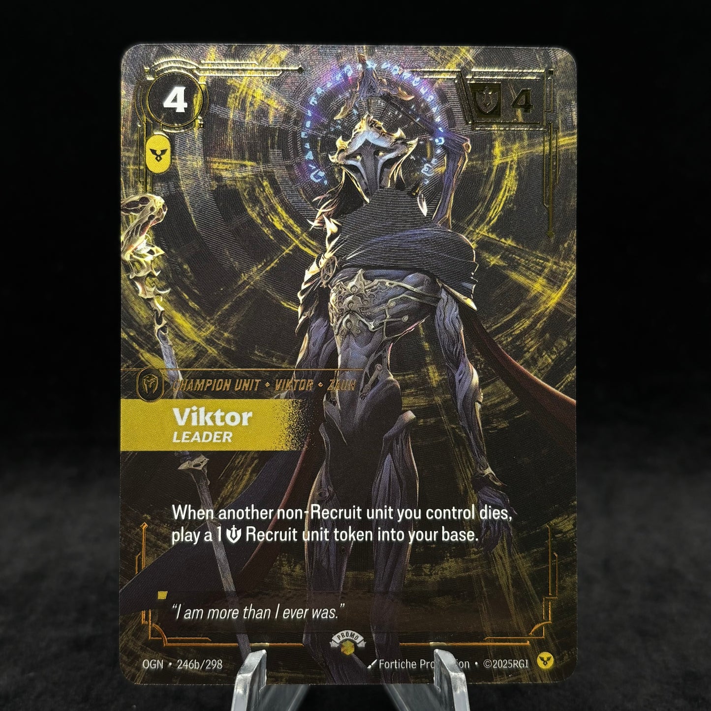 Viktor, Leader - Riftbound PR Single Card