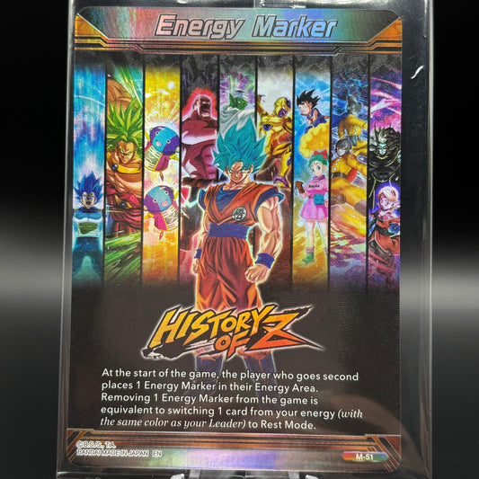 Energy Marker - History of Z (M-51) *Sealed* Single Card
