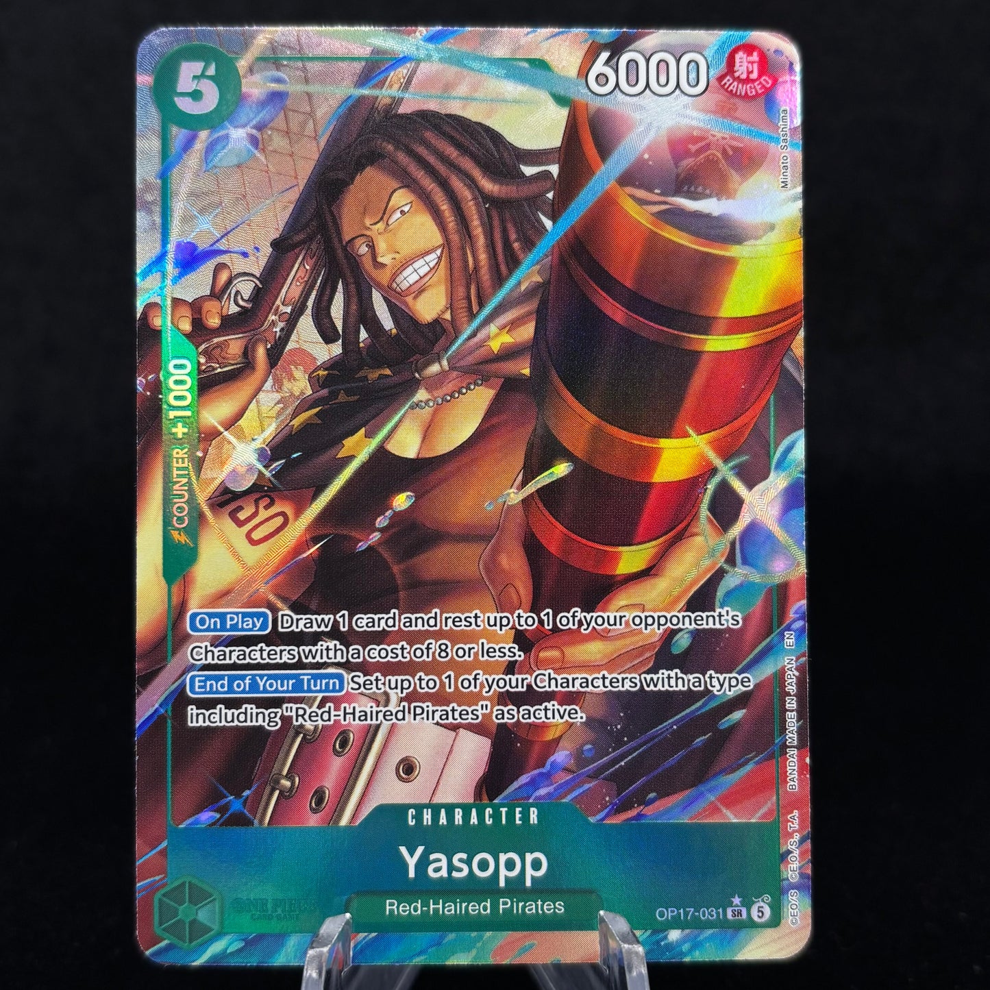 Yasopp OP17 (Alternate Art) - The World's Strongest Warriors Single Card