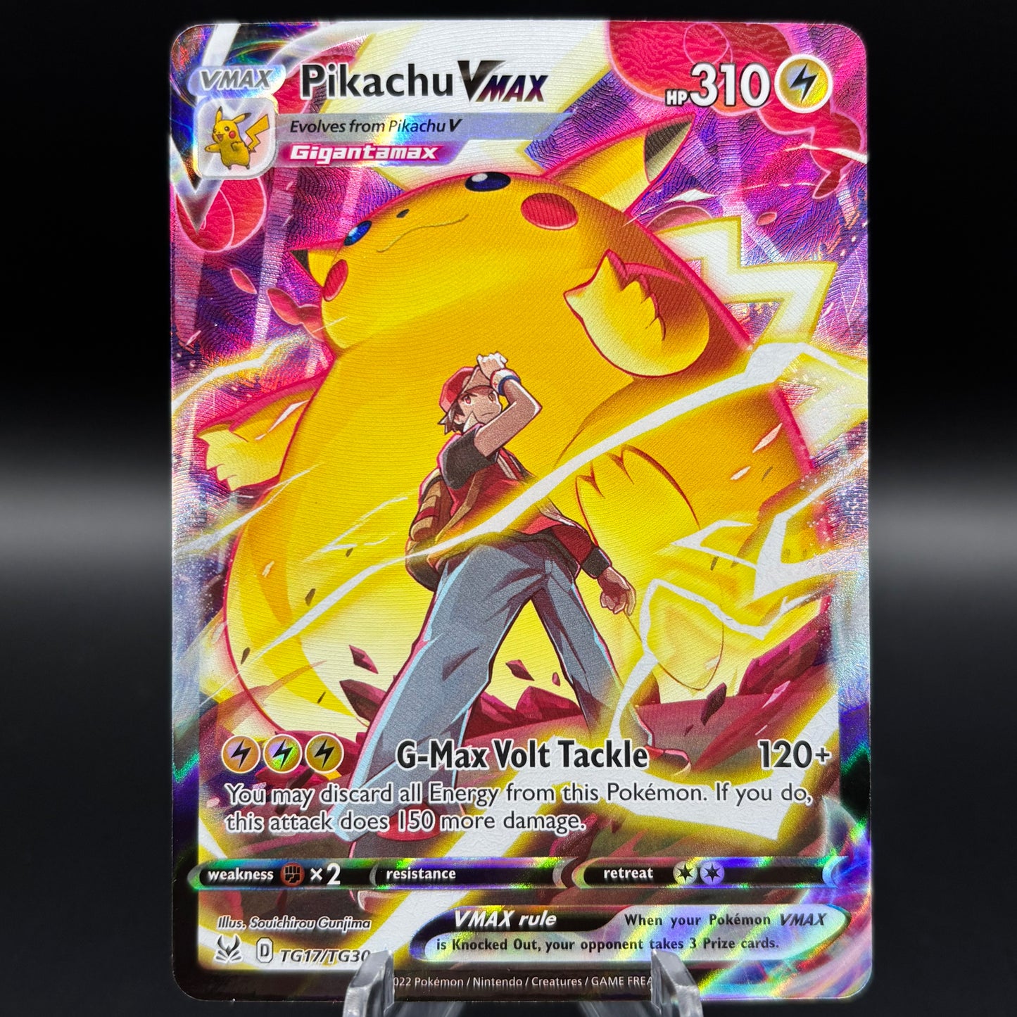 Pikachu VMAX (TG17/TG30) Single Card