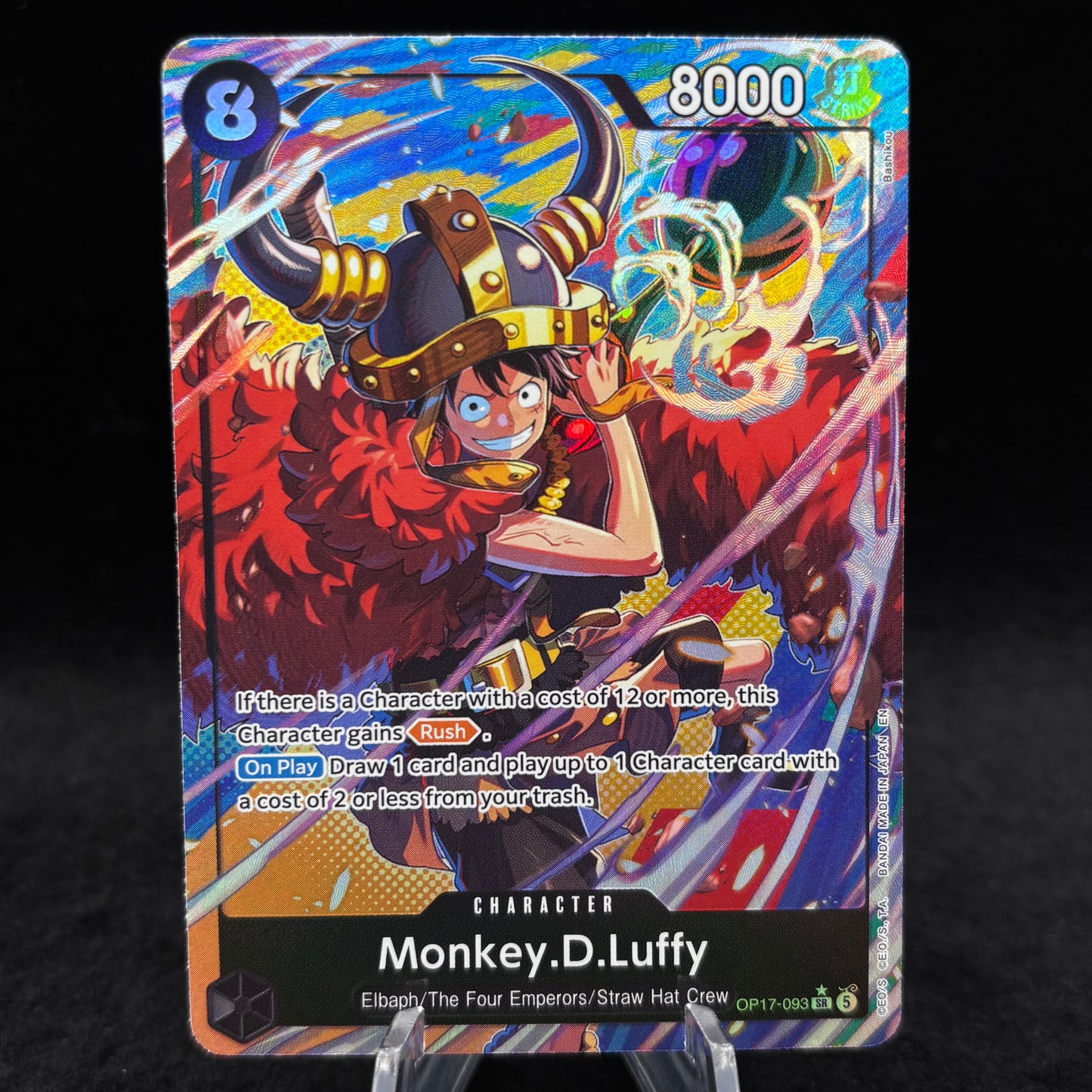 Monkey.D.Luffy (093) (Alternate Art) - The World's Strongest Warriors Single Card