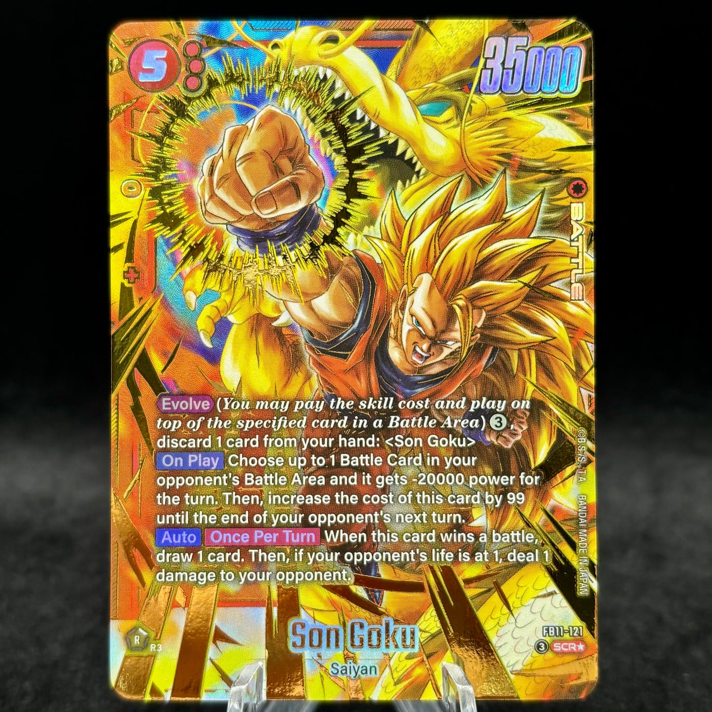 Son Goku - FB11-121 (Alternate Art) Single Card