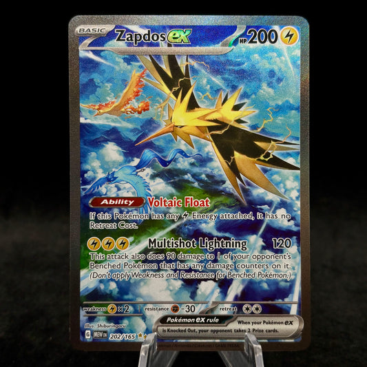 Zapdos ex - 202/165 - SV: Scarlet & Violet 151 Single Card