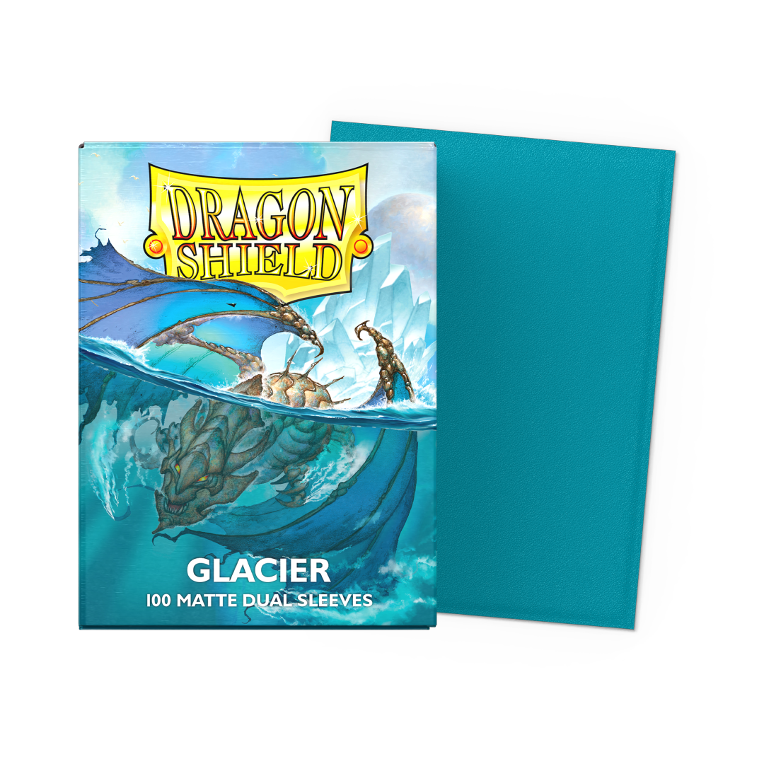 Dragon Shield Matte Dual Glacier Sleeves