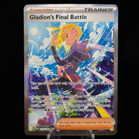 Gladion's Final Battle - 118/084 - ME05: Pitch Black Single Card