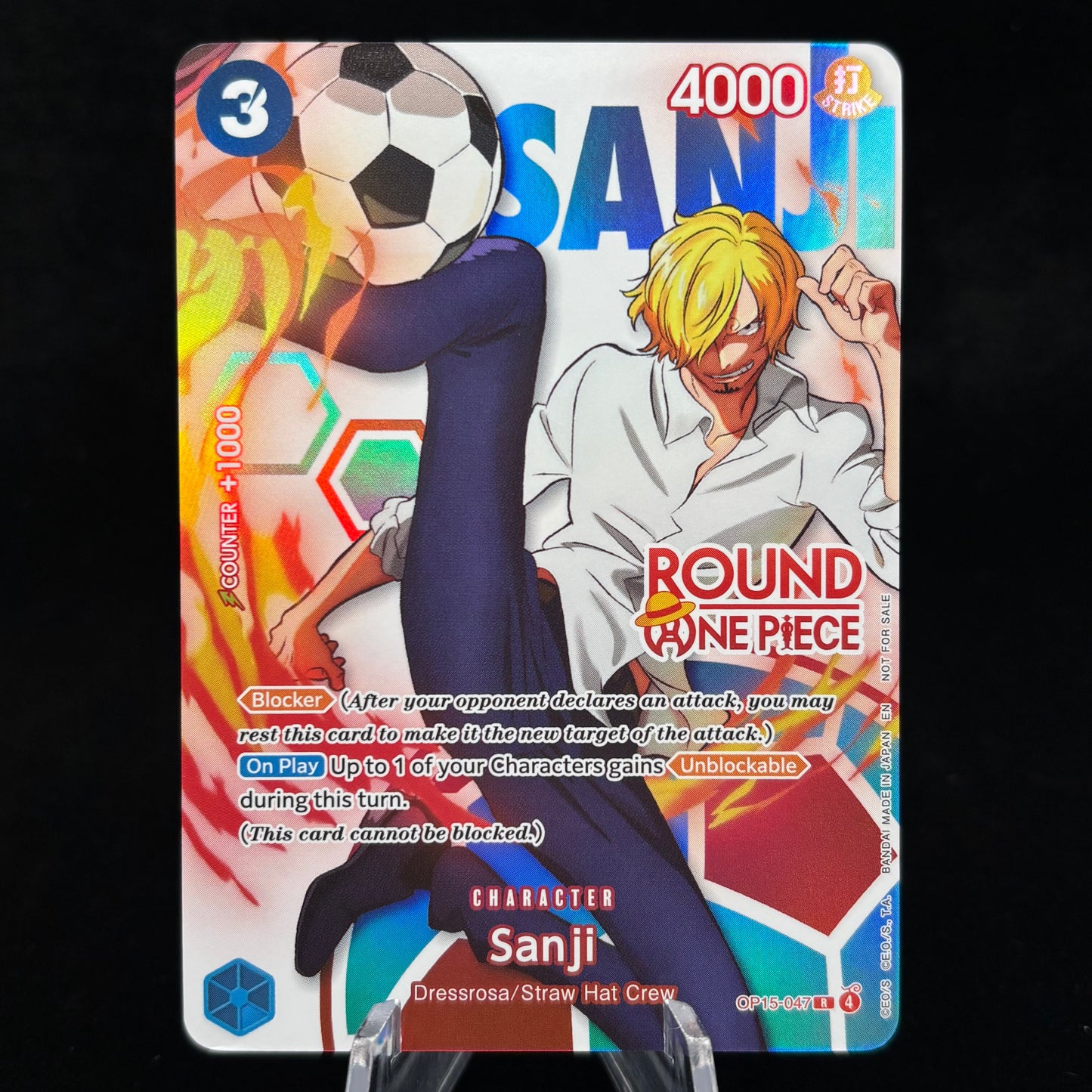 Sanji (Round 1 PR) Single Card