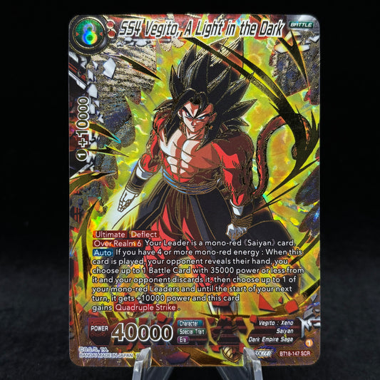 SS4 Vegito, A Light in the Dark - Dawn of the Z-Legends (DBS-B18) Single Card
