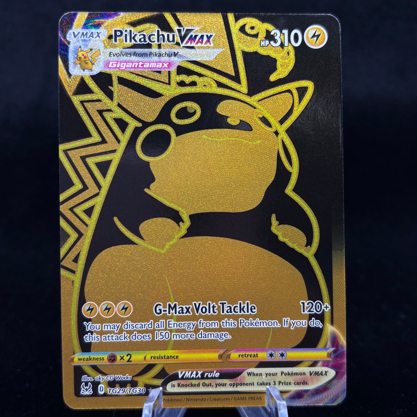 Pikachu VMAX (Secret) - SWSH11: Lost Origin Single Card