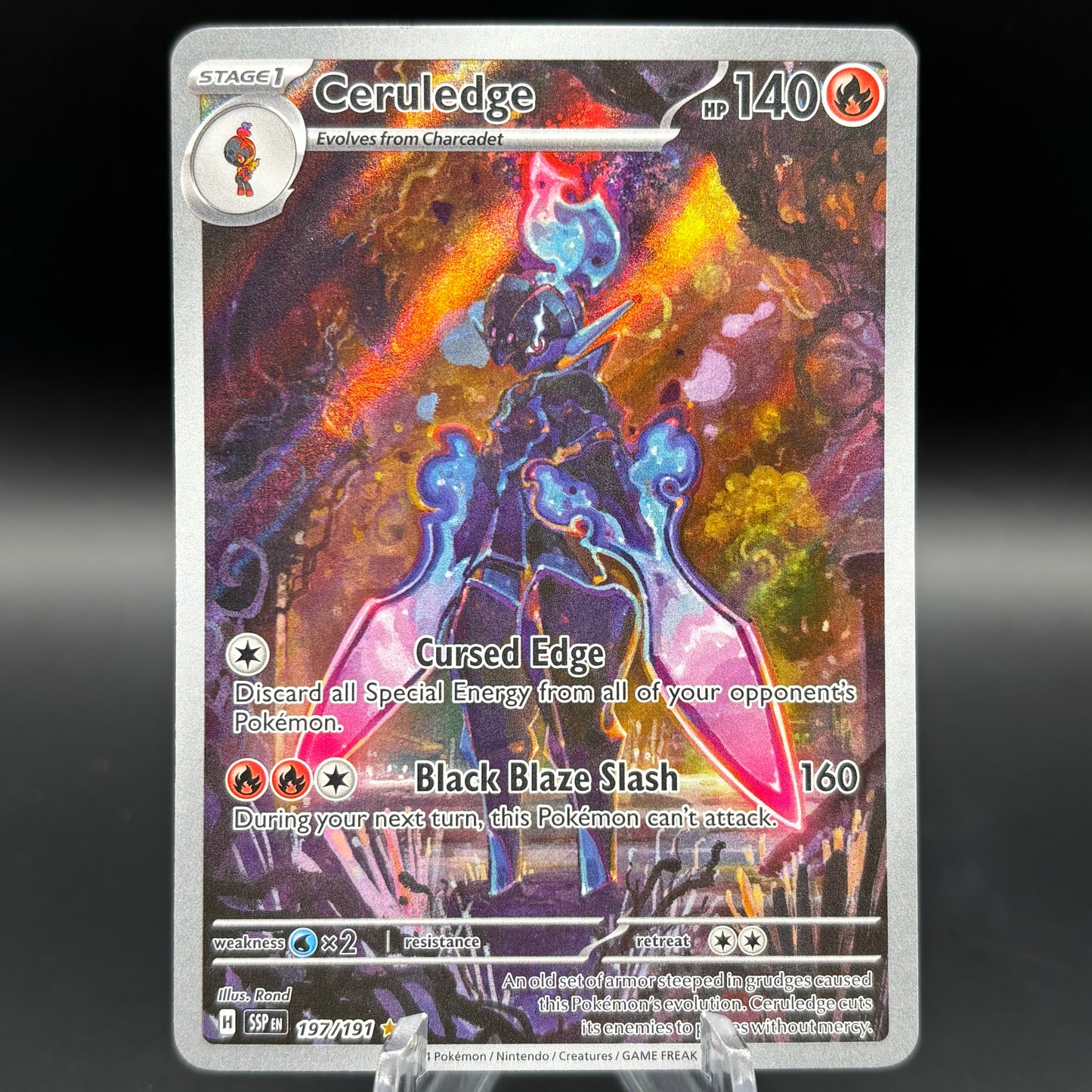 Ceruledge - 197/191 - SV08: Surging Sparks Single Card