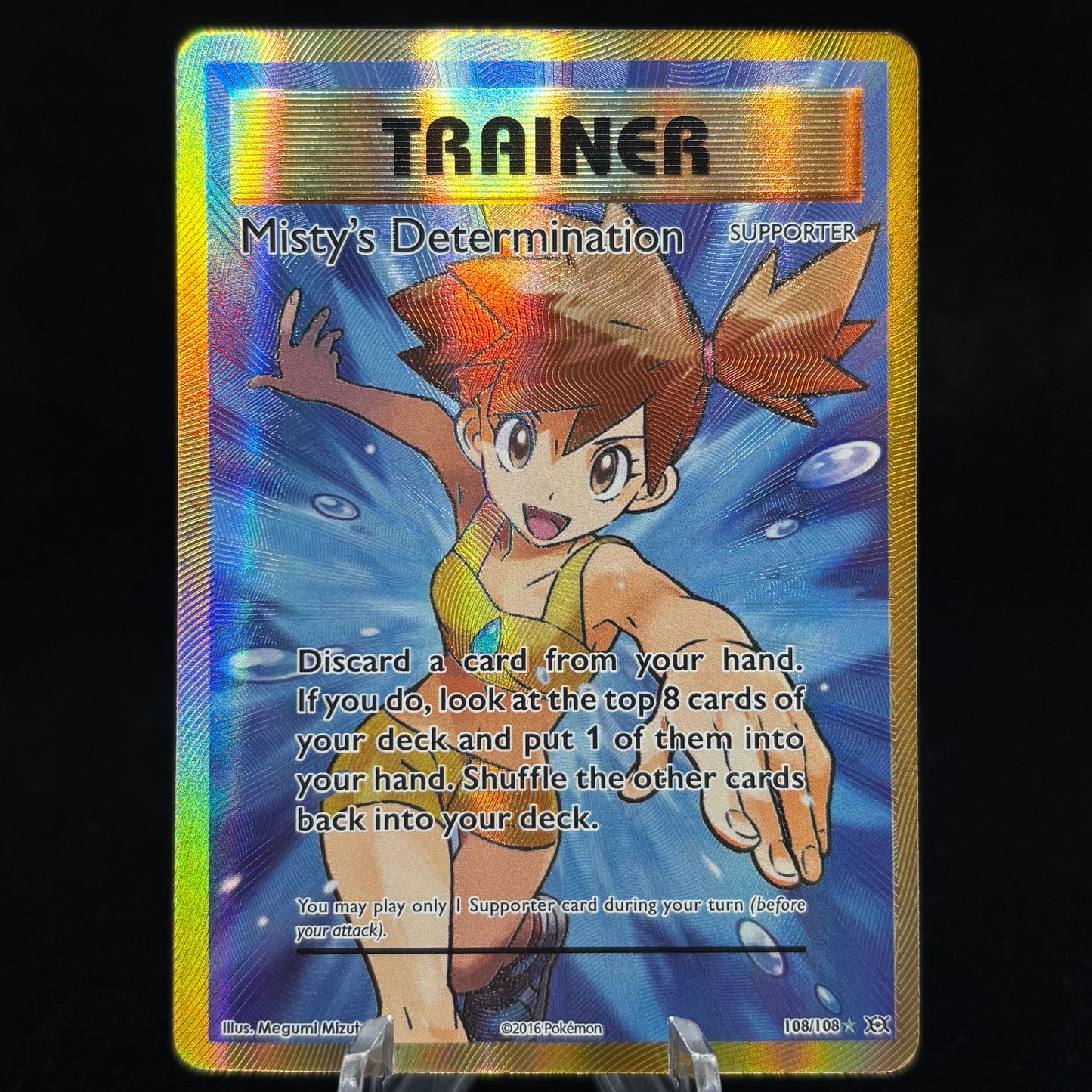 Misty's Determination (Full Art) - XY Single Card